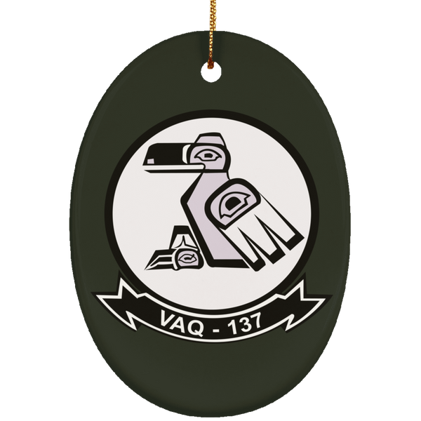 VAQ 137 1 Ornament - Oval