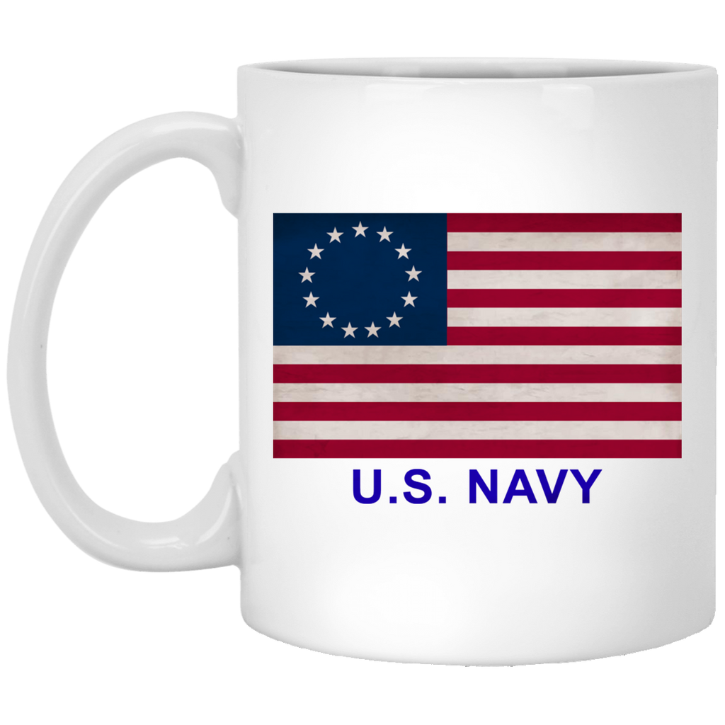 Betsy Ross USN Mug - 11oz