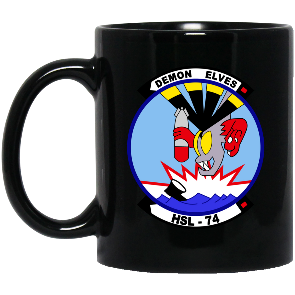 HSL 74 1 Black Mug - 11oz
