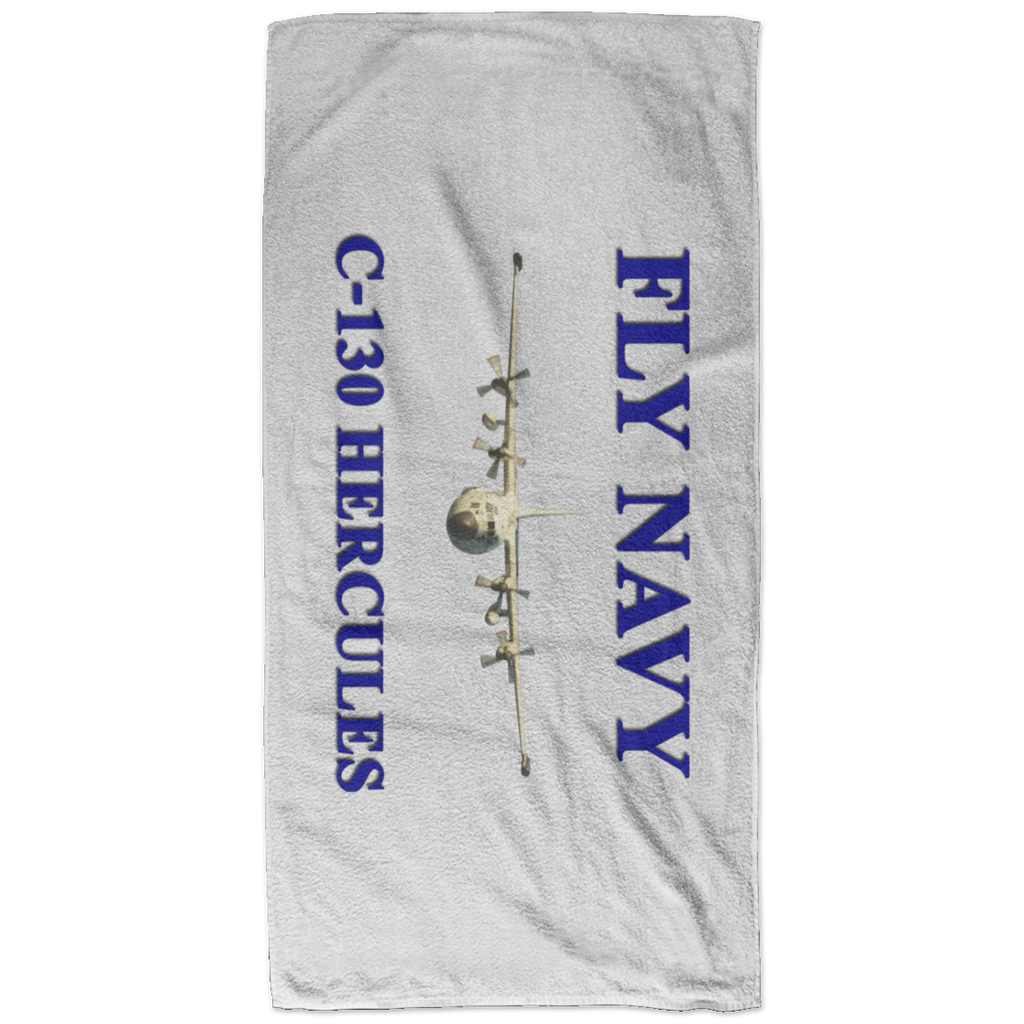 Fly Navy C-130 1 Bath Towel - 32x64