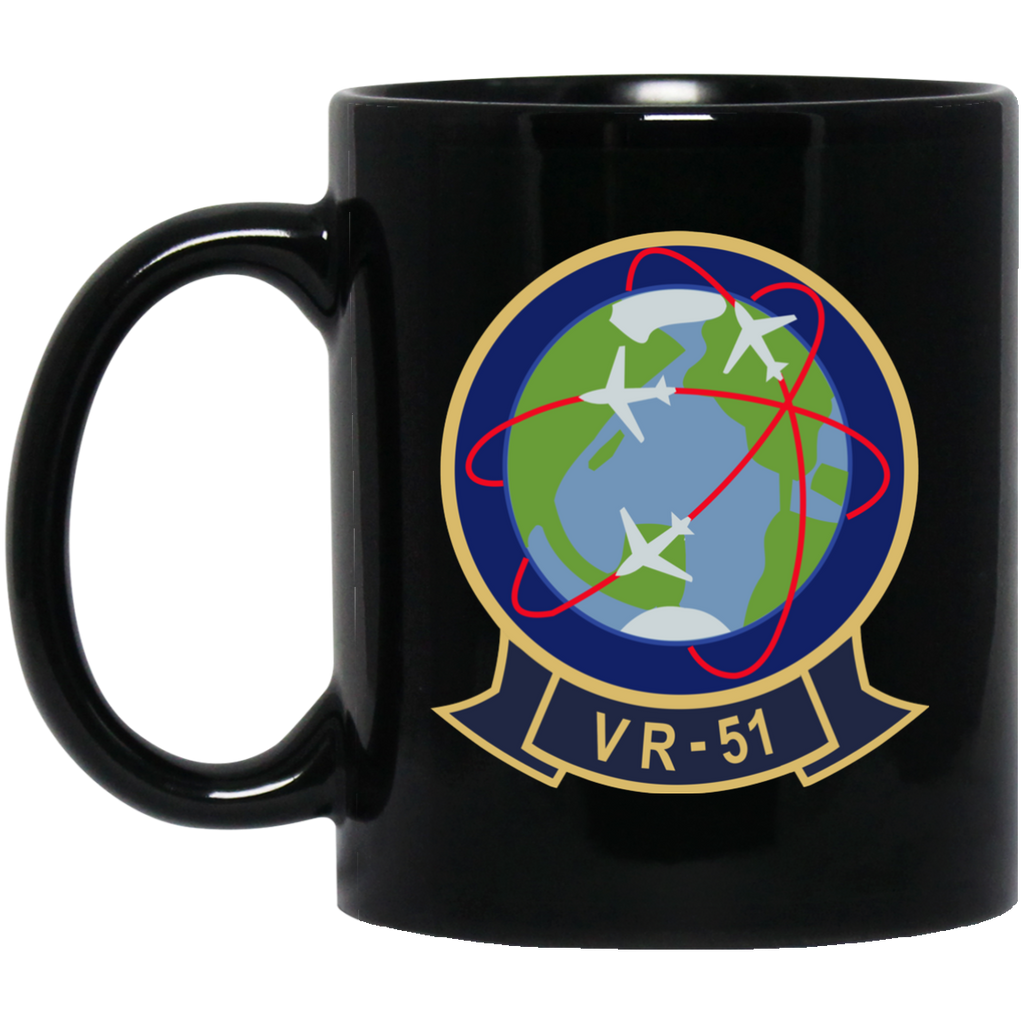 VR 51 1 Black Mug - 11oz