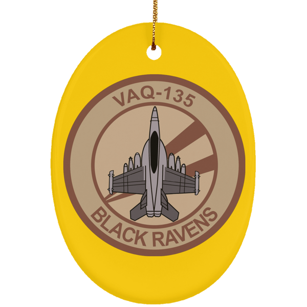 VAQ 135 6 Ornament - Oval