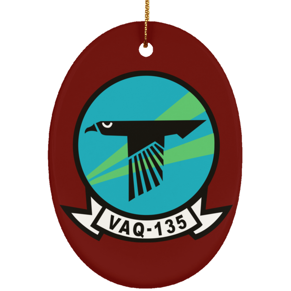 VAQ 135 1 Ornament - Oval