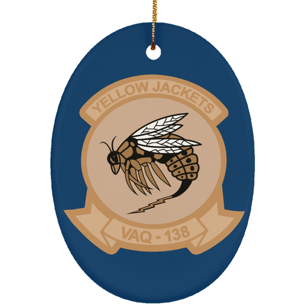 VAQ 138 2 Ornament - Oval