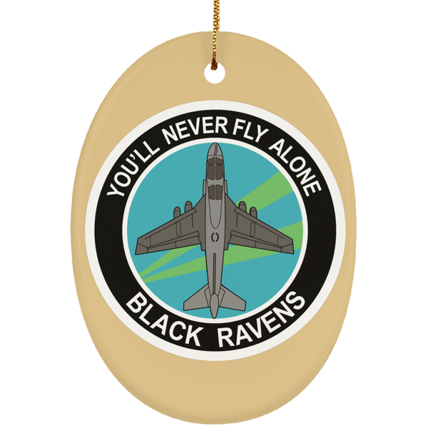 VAQ 135 3 Ornament - Oval