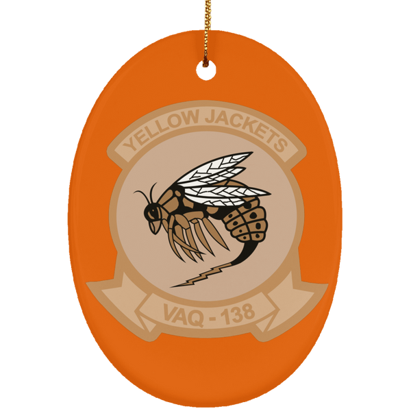 VAQ 138 2 Ornament - Oval