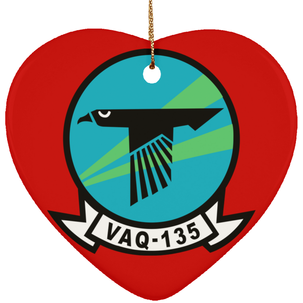 VAQ 135 1 Ornament- Heart