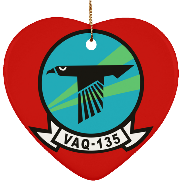 VAQ 135 1 Ornament- Heart