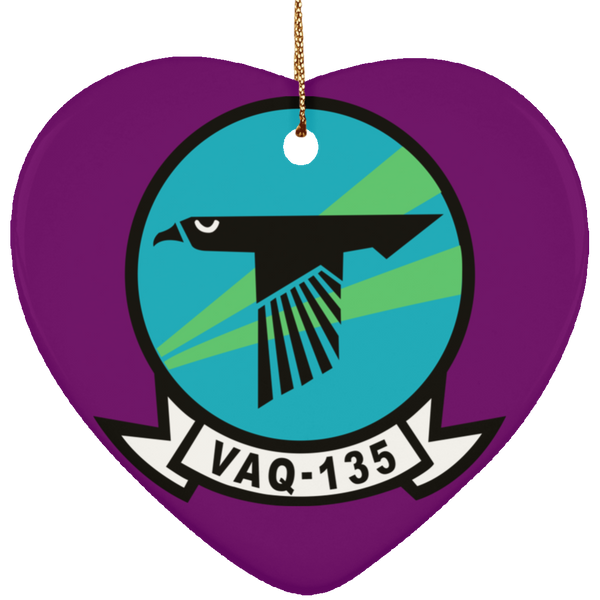 VAQ 135 1 Ornament- Heart