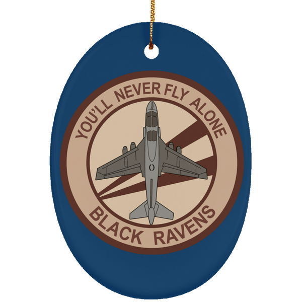 VAQ 135 2 Ornament - Oval