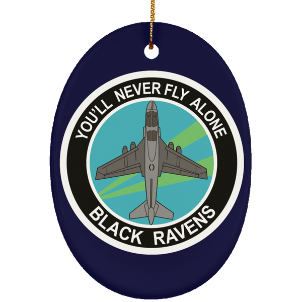 VAQ 135 3 Ornament - Oval