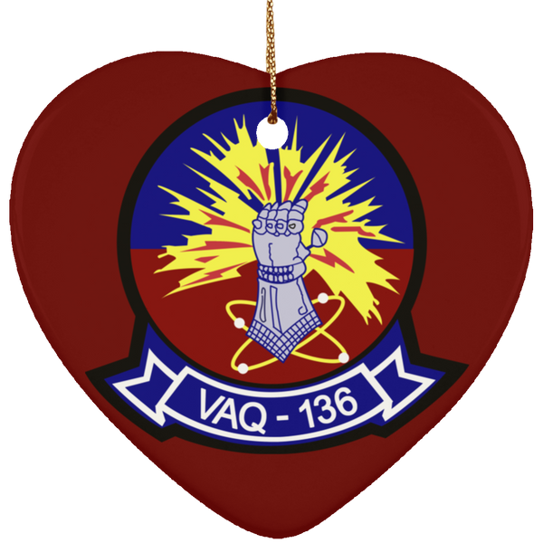 VAQ 136 3 Ornament - Heart