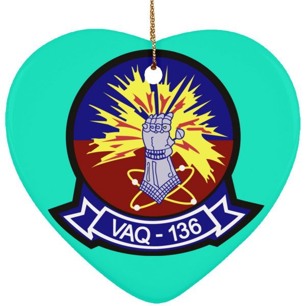 VAQ 136 3 Ornament - Heart
