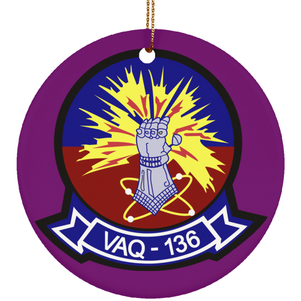 VAQ 136 3 Ornament - Circle