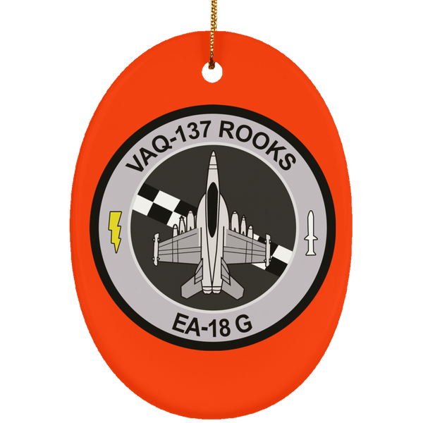 VAQ 137 5 Ornament - Oval