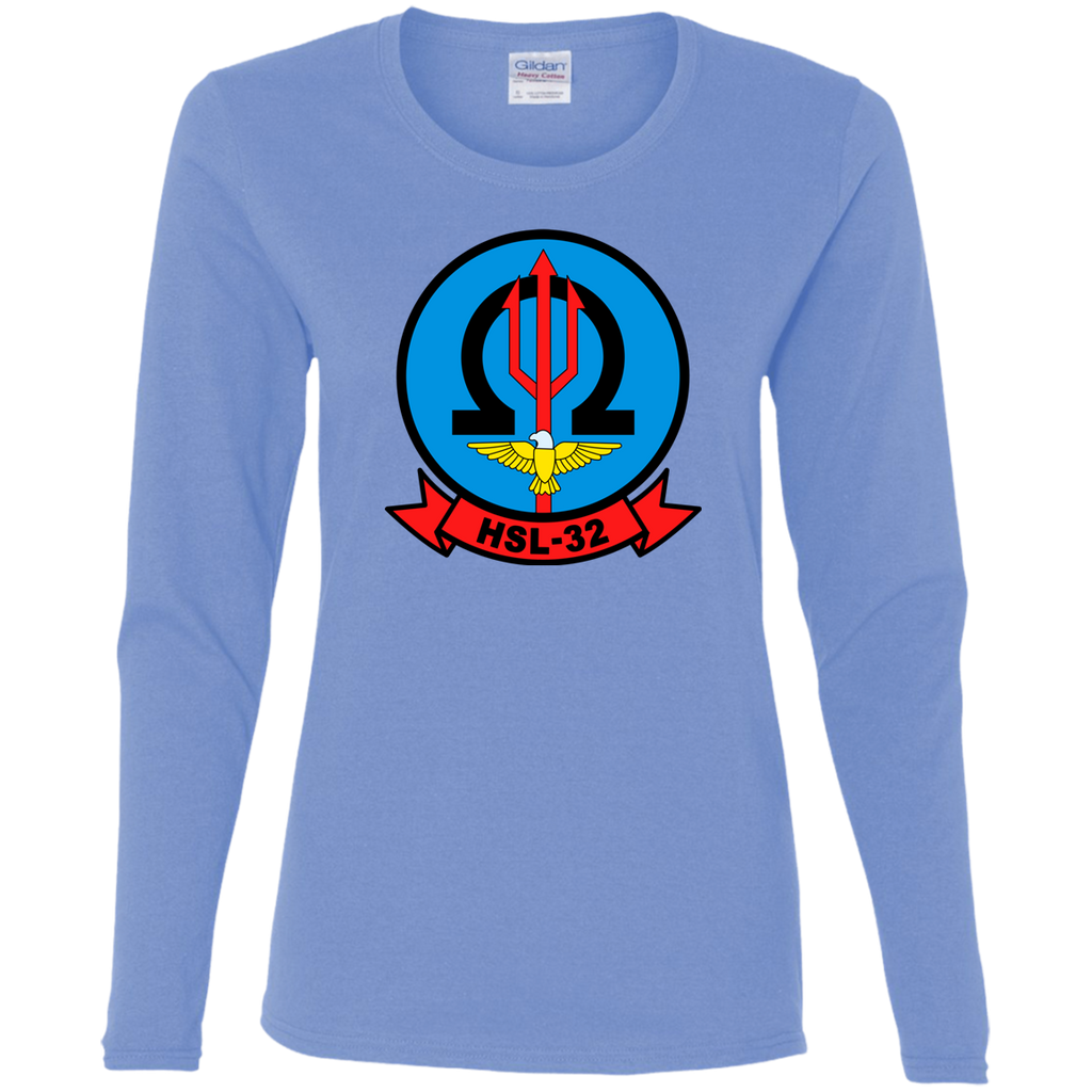 HSL 32 1 Ladies' Cotton LS T-Shirt