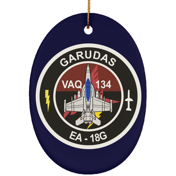 VAQ 134 4 Ornament - Oval