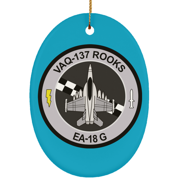 VAQ 137 5 Ornament - Oval