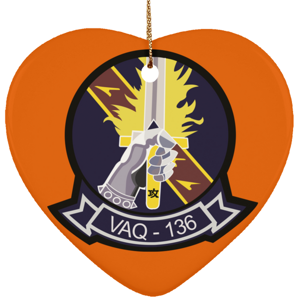 VAQ 136 1 Ornament - Heart