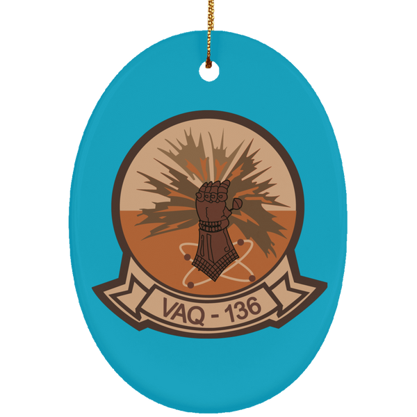 VAQ 136 2 Ornament - Oval