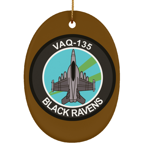 VAQ 135 5 Ornament - Oval