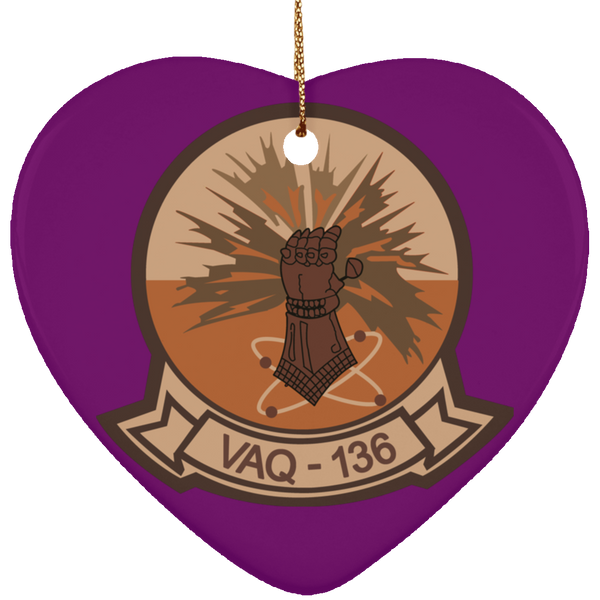 VAQ 136 2 Ornament - Heart