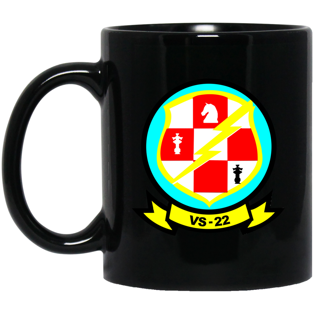 VS 22 1 Black Mug - 11oz