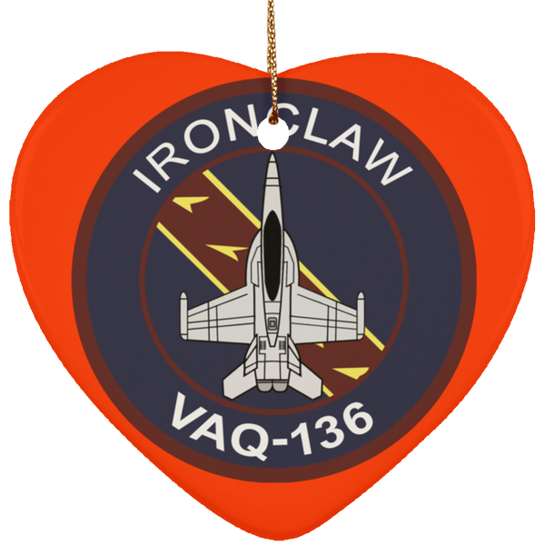 VAQ 136 5 Ornament - Heart