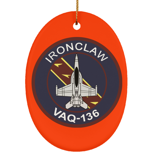 VAQ 136 5 Ornament - Oval