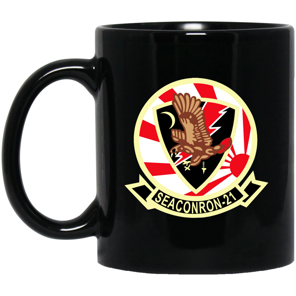 VS 21 1 Black Mug - 11oz