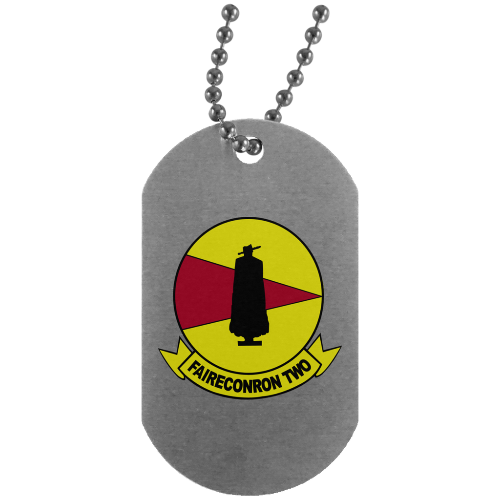 VQ 02 1 Dog Tag - Silver