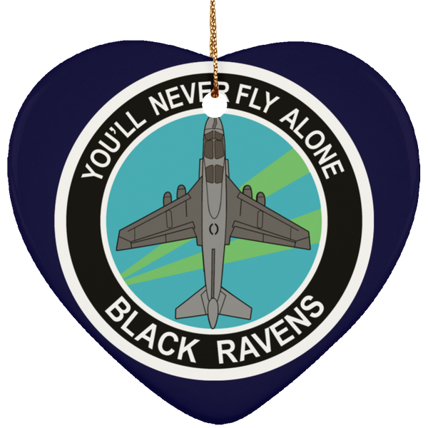 VAQ 135 3 Ornament - Heart