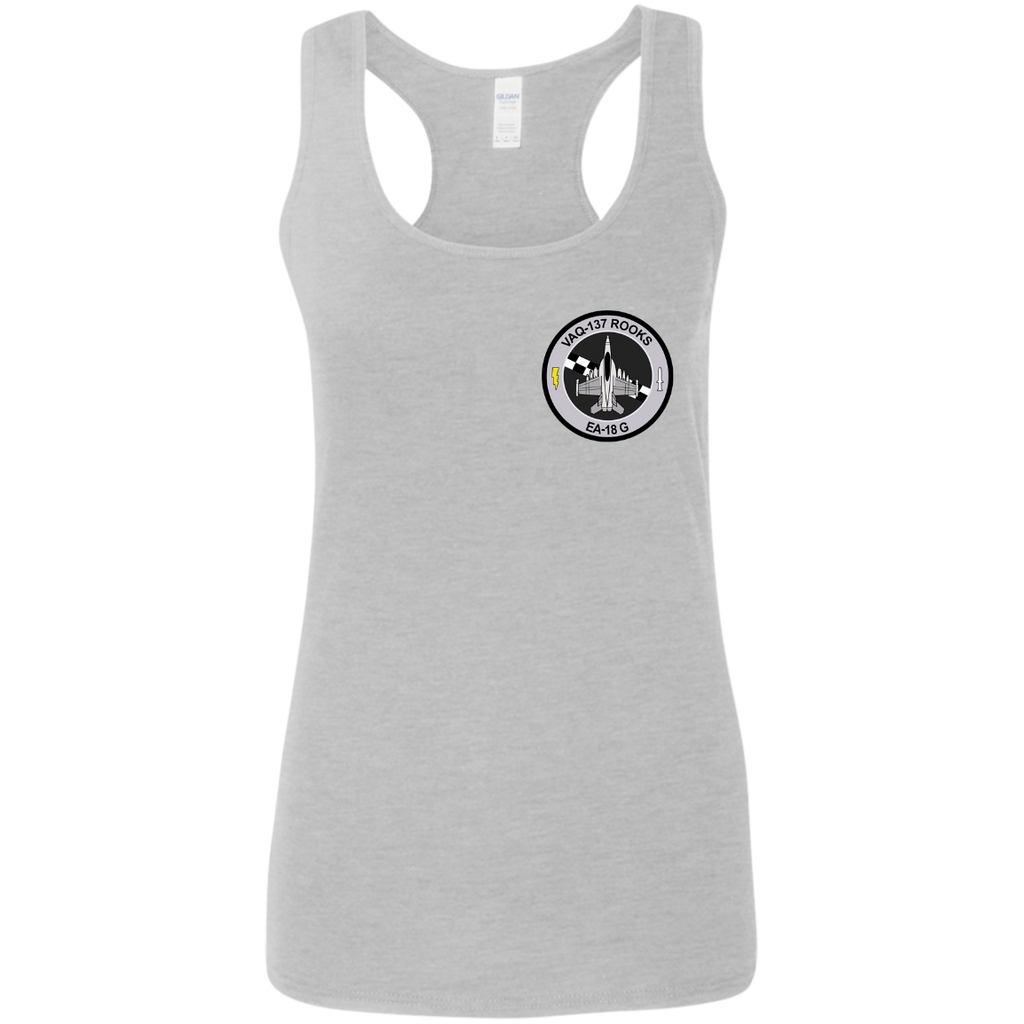 VAQ 137 5c Ladies' Softstyle Racerback Tank