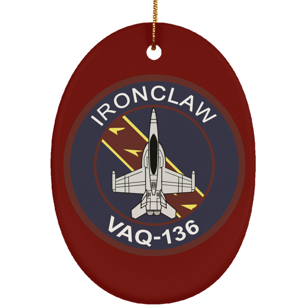 VAQ 136 5 Ornament - Oval