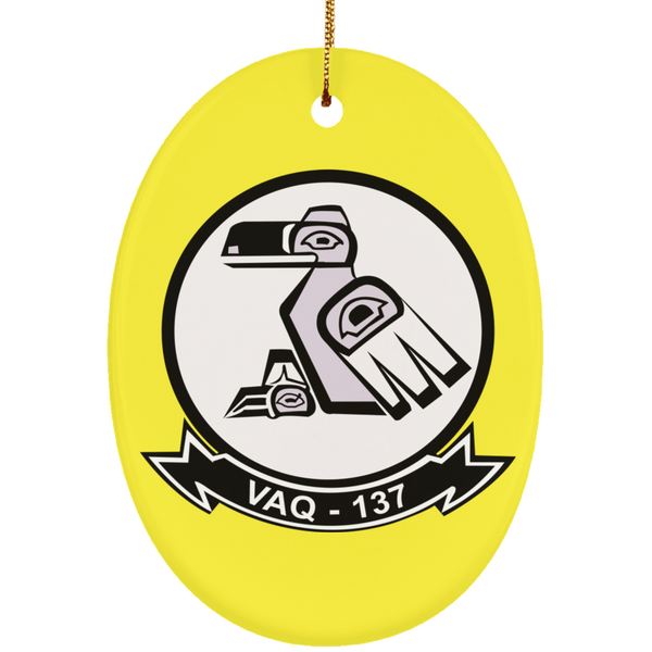 VAQ 137 1 Ornament - Oval