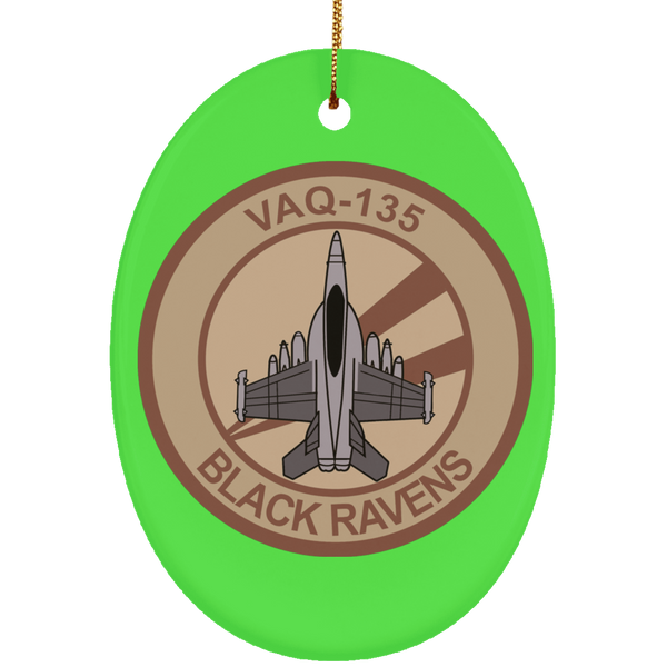 VAQ 135 6 Ornament - Oval