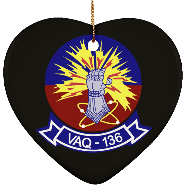VAQ 136 3 Ornament - Heart