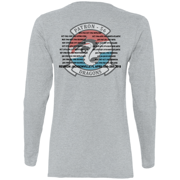 VP 56 6c Ladies' Cotton LS T-Shirt