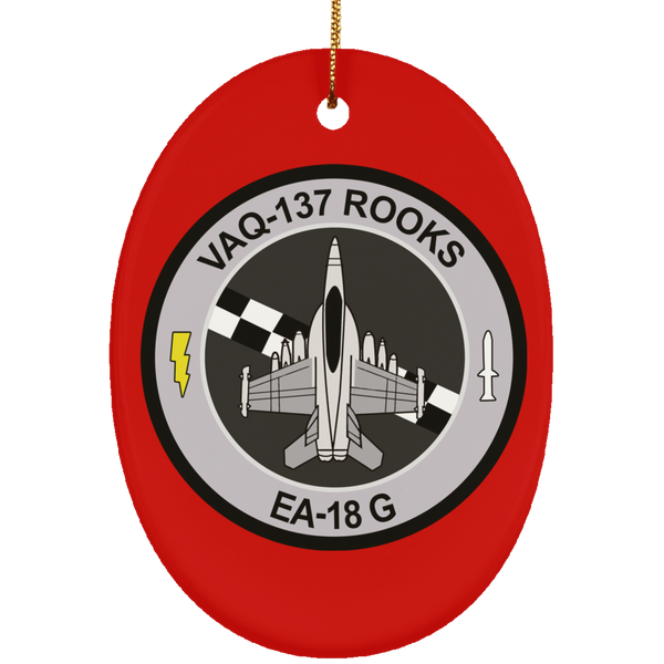 VAQ 137 5 Ornament - Oval