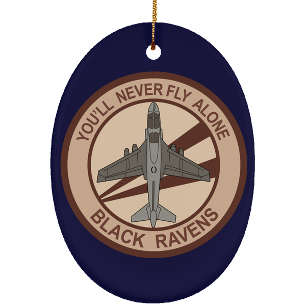 VAQ 135 2 Ornament - Oval