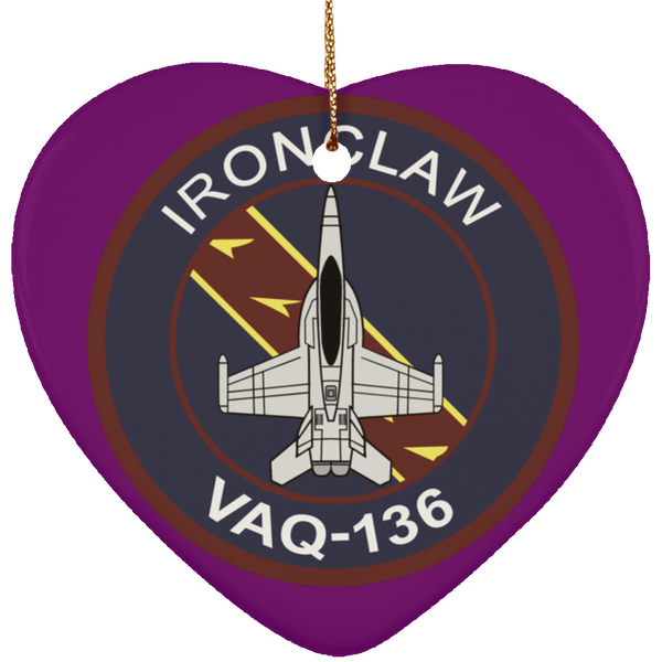 VAQ 136 5 Ornament - Heart