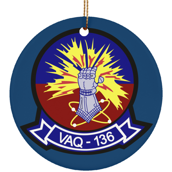 VAQ 136 3 Ornament - Circle