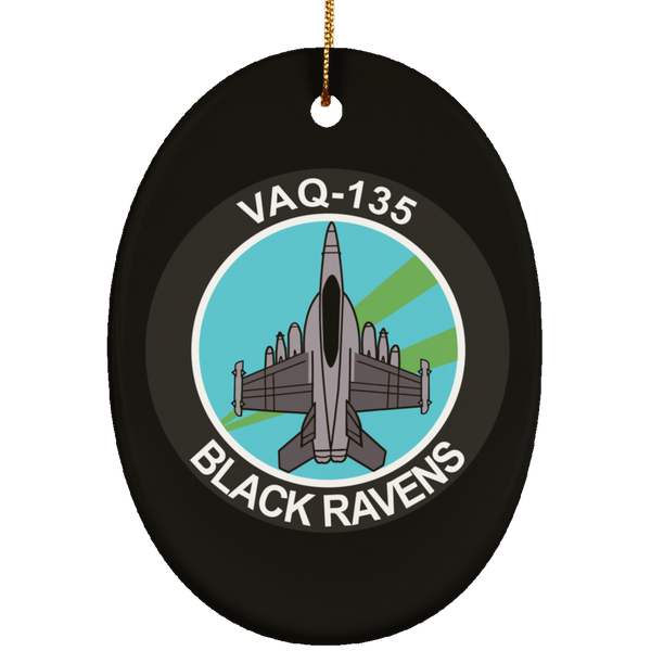 VAQ 135 5 Ornament - Oval