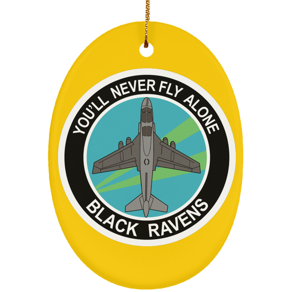VAQ 135 3 Ornament - Oval