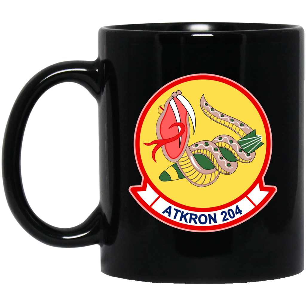 VA 204 3 Black Mug - 11oz