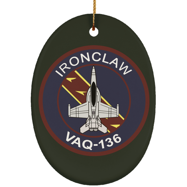 VAQ 136 5 Ornament - Oval