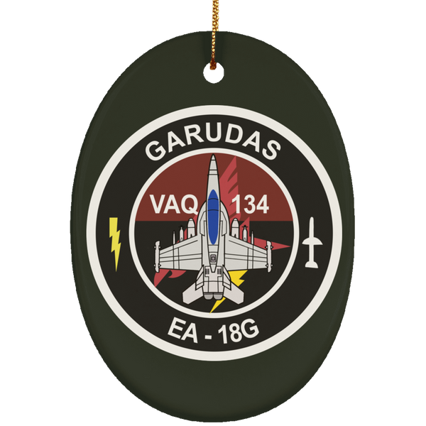 VAQ 134 4 Ornament - Oval