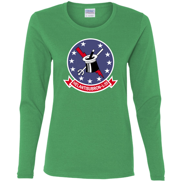 HSL 35 2 Ladies' Cotton LS T-Shirt
