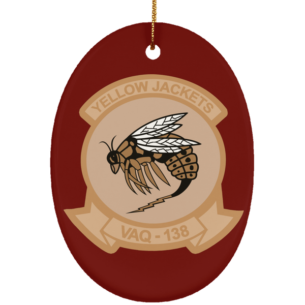 VAQ 138 2 Ornament - Oval