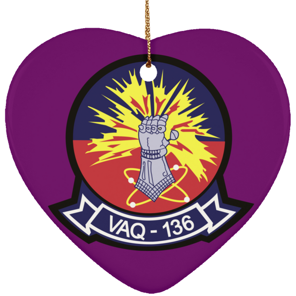 VAQ 136 4 Ornament - Heart